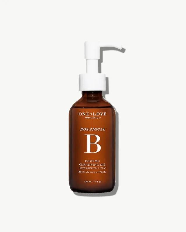 Botanical B Enzyme Cleansing Oil + Makeup Remover - One Love Organics