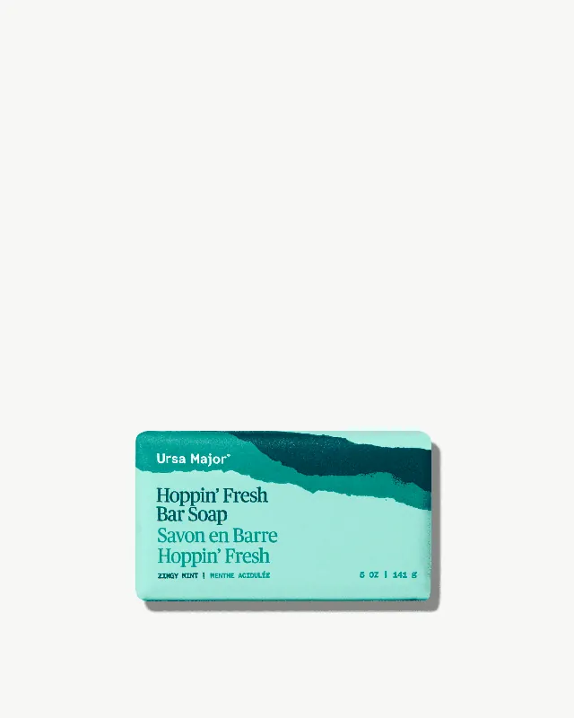 Hoppin' Fresh Exfoliating Bar Soap with Volcanic Rock - Ursa Major