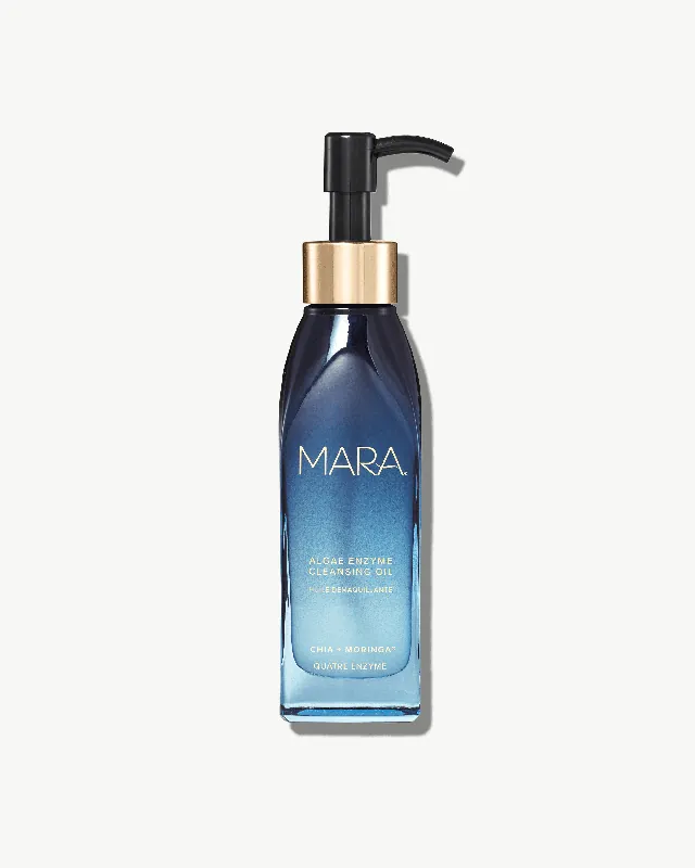 Algae Enzyme Cleansing Oil Makeup Remover with Chia + Moringa - MARA