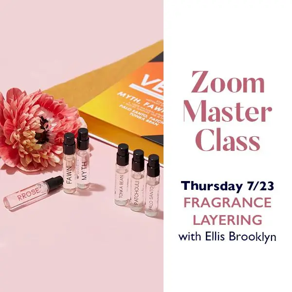 Master Class 7/23: Fragrance Layering with Ellis Brooklyn - Credo Skincare