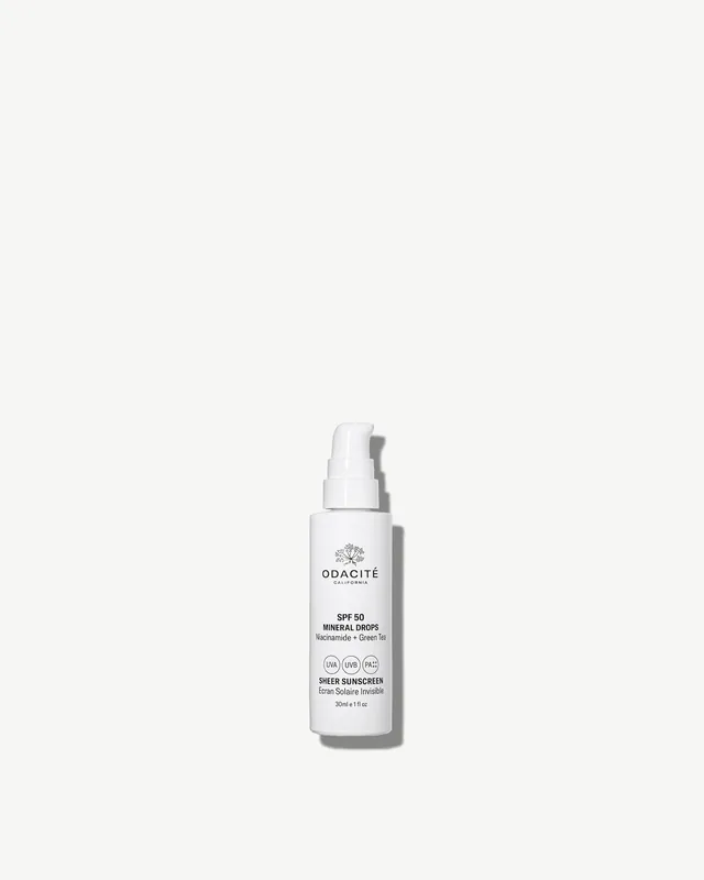SPF 50 Sheer Sunscreen Mineral Drops - Odacité