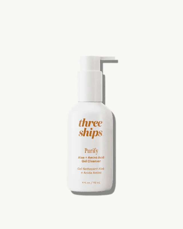Purify Aloe + Amino Acid Gel Cleanser - Three Ships