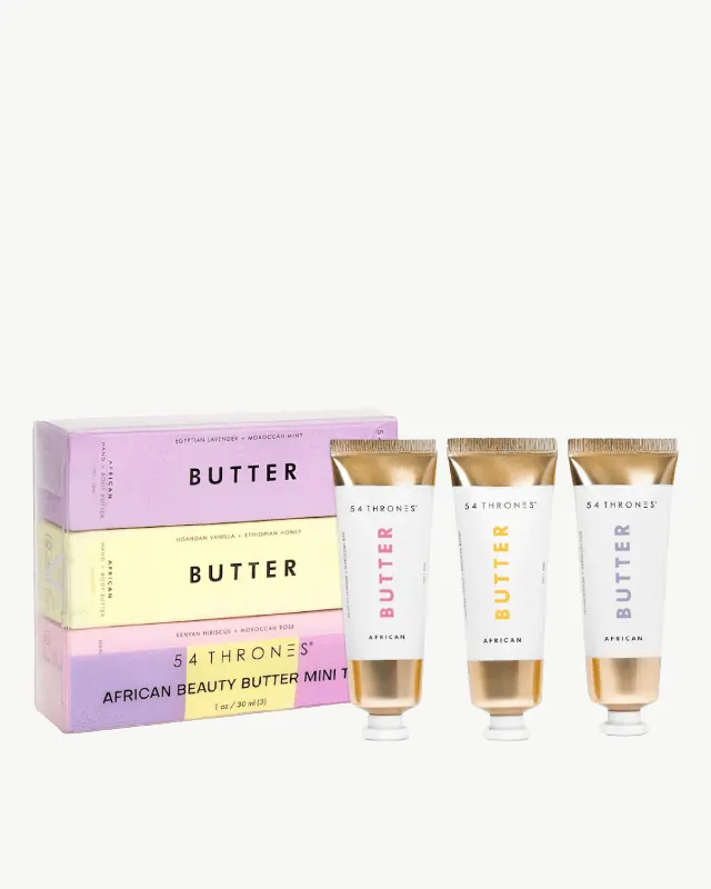 African Beauty Butter Mini Trio Set - 54 Thrones