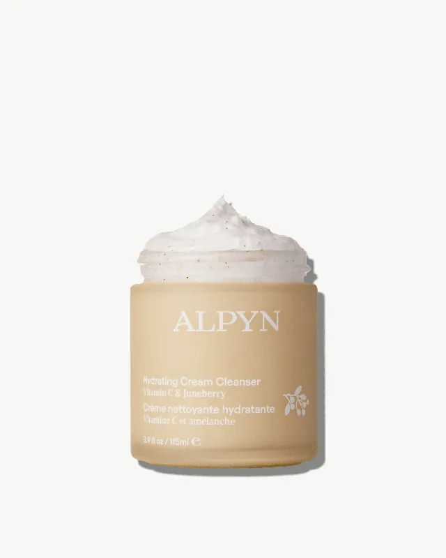 Hydrating Cream Cleanser with Vitamin C & Juneberry - Alpyn Beauty