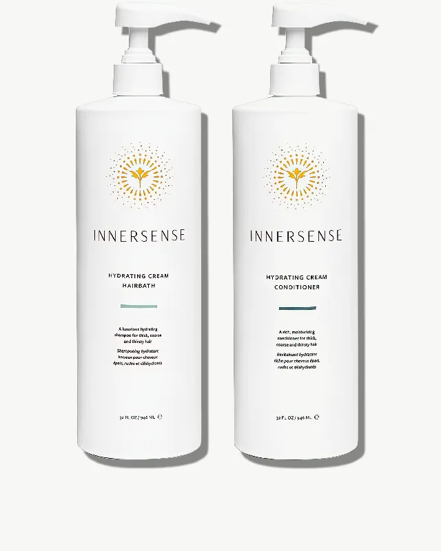 Innersense Hydrating Cream Hairbath & Conditioner Duo - Innersense Organic Beauty