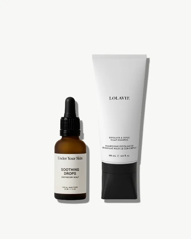 Scalp Detox & Soothing Treatment Duo - Credo Beauty