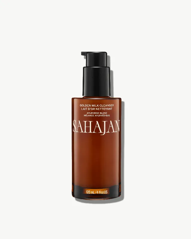 Golden Milk Cleanser with Turmeric , Vitamin C + Black Cumin Seed Oil - Sahajan