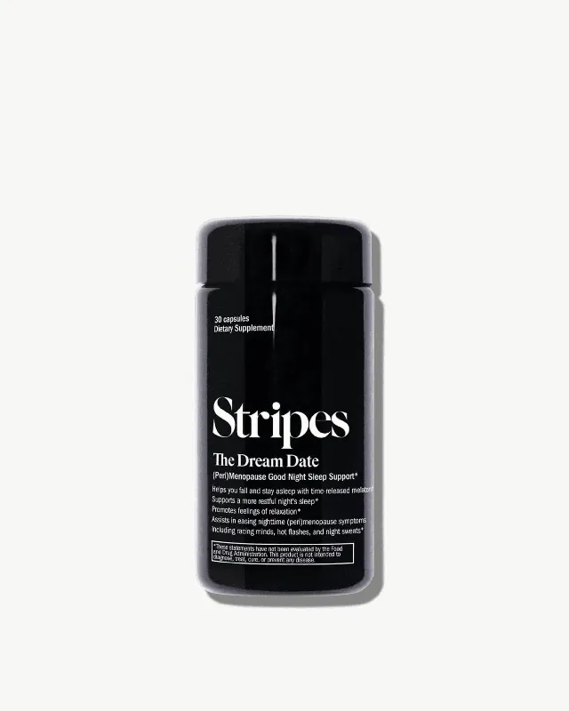 The Dream Date: Good Night Sleep Support Supplement - Stripes Beauty