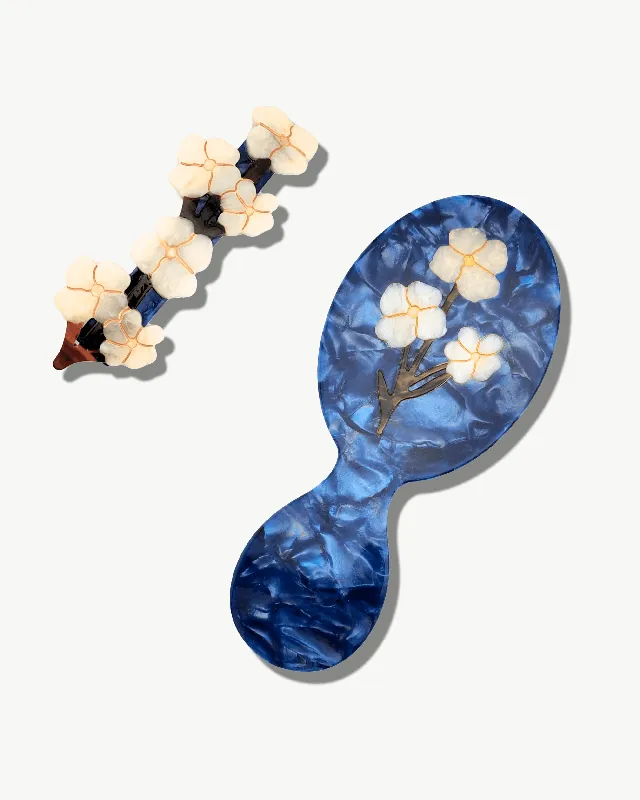 Hand-painted Vintage Flowers Handbag Heroes Edit Gift Set