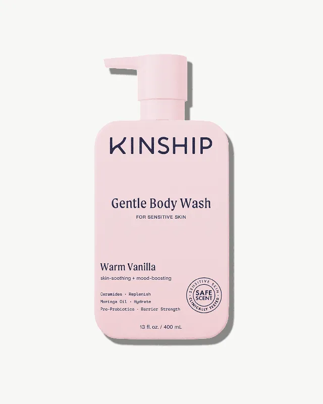 Gentle Hydrating Body Wash for Sensitive Skin (Warm Vanilla) - Kinship