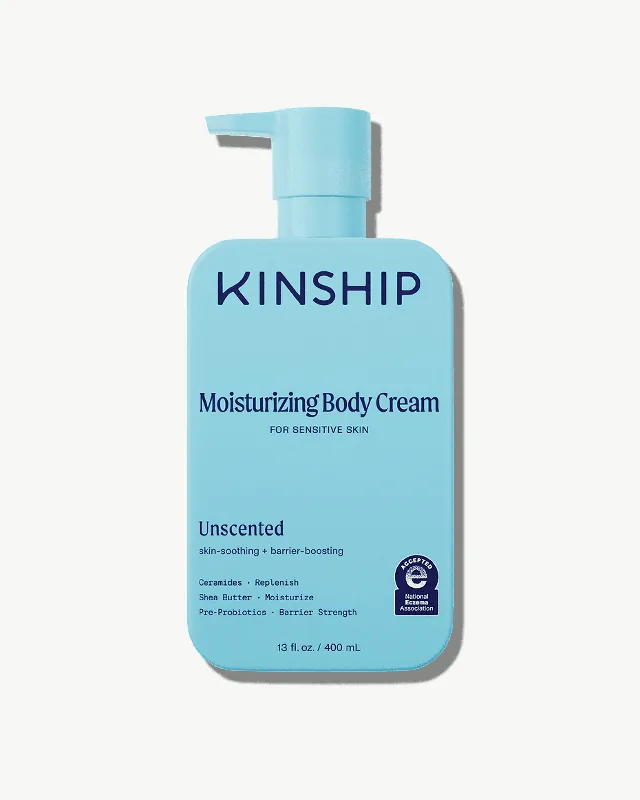 Barrier-Repair Moisturizing Body Cream for Sensitive Skin (Unscented)