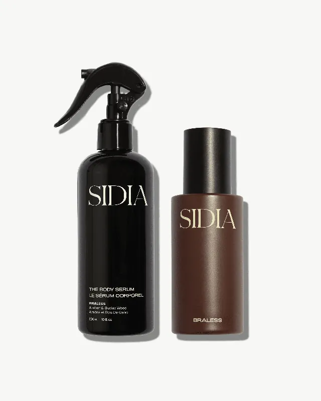 BRALESS Duo: The Body Mist & The Body Serum - SIDIA