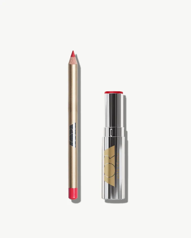 Spicy Rojo Lip Duo - Aora Makeup
