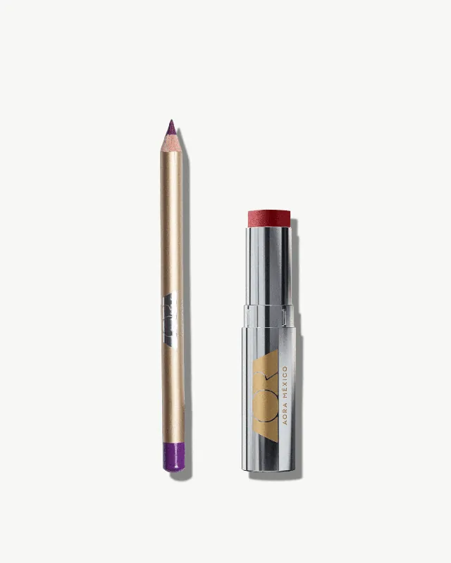 Berry Dulce Lip Duo - Aora Makeup