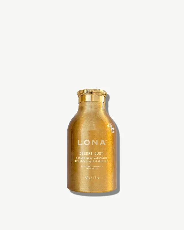 Desert Dust Active Clay Cleansing + Brightening Exfoliator - Lona Beauty