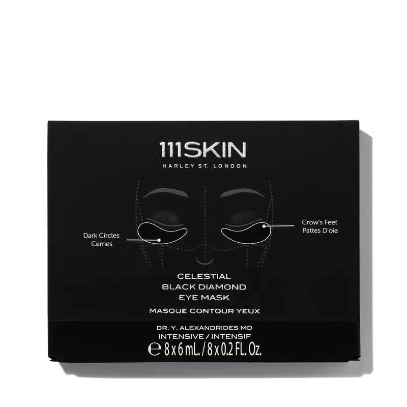 Celestial Black Diamond Eye Mask - 111skin