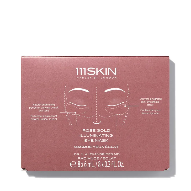 Rose Gold Illuminating Eye Mask - 111skin