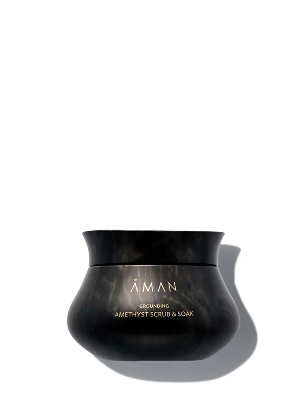 Grounding Amethyst Scrub & Soak - AMAN