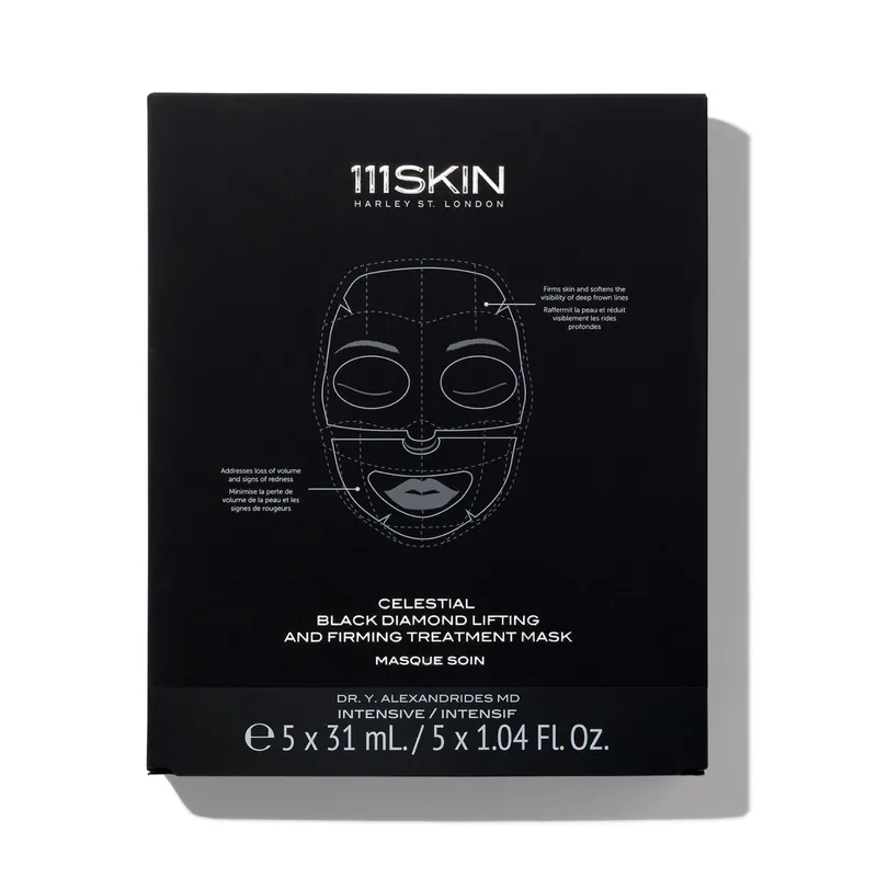 Celestial Black Diamond Lifting and Firming Treatment Mask - 111skin