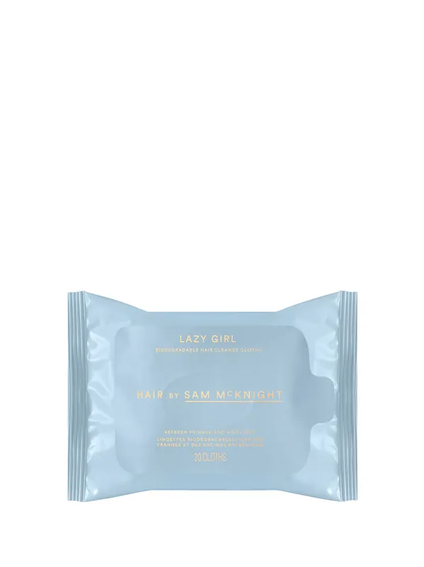Lazy Girl Biodegradable Hair Cleanse Cloths - Hair by Sam McKnight