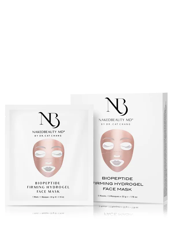 BioPeptide Firming Hydrogel Face Mask - NakedBeauty MD