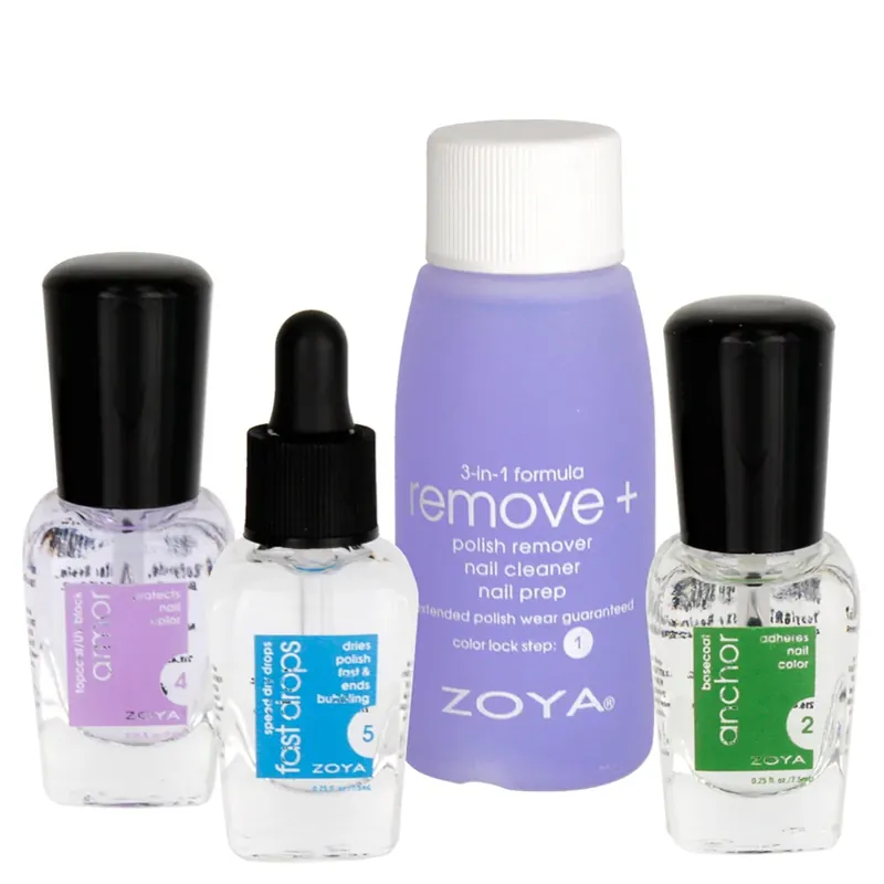 Zoya Mini Color Lock System Try Me Kit 4piece