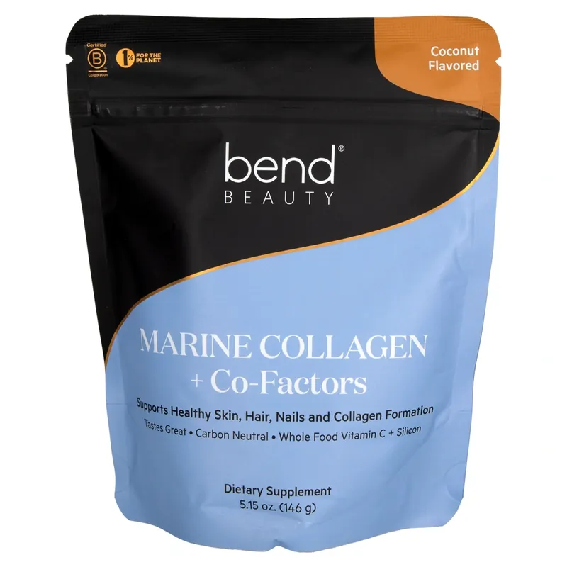 Bend Beauty Skincare Marine Collagen + Co-Factors Dietary Supplement Powder