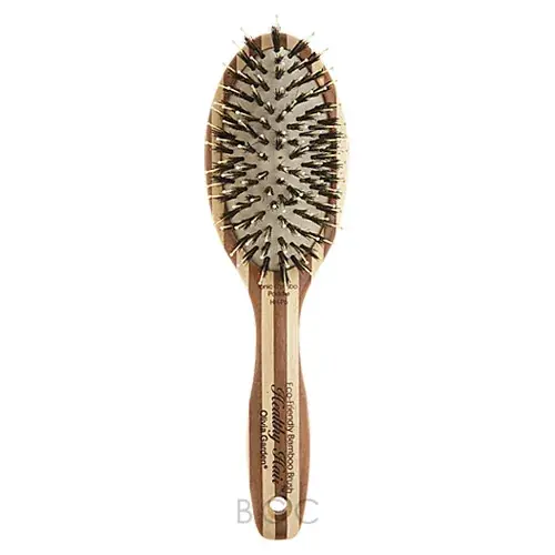 Olivia Garden Healthy Hair-Eco-Friendly Bamboo Brush-Ionic Paddle Collection
