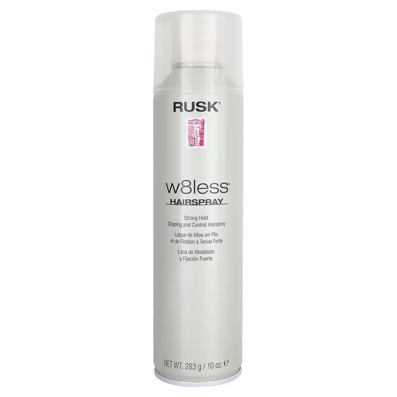 Rusk W8LESS Strong Hold Shaping and Control Hairspray 10oz