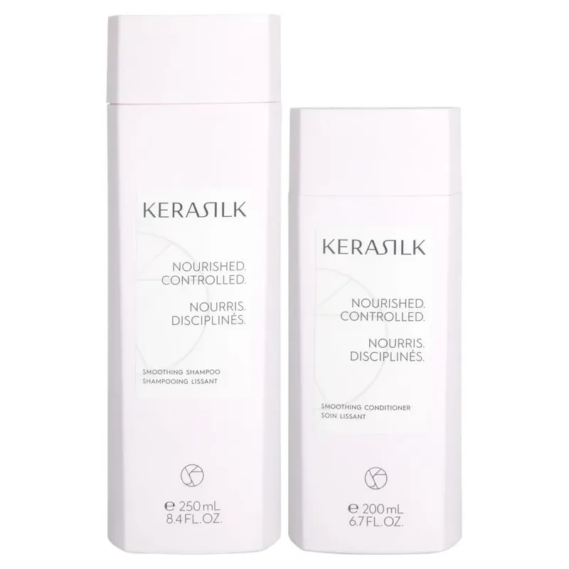 Kerasilk Smoothing Shampoo & Conditioner Set