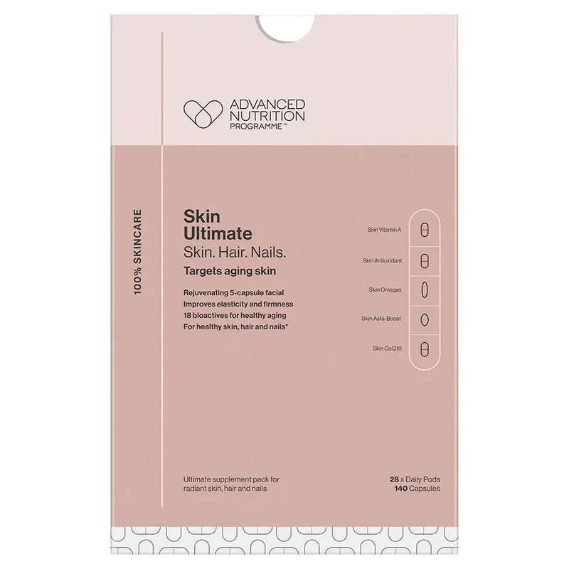 Jane Iredale Advanced Nutrition Programme Skin Ultimate Skin Hair Nails (28 packs) 140capsules