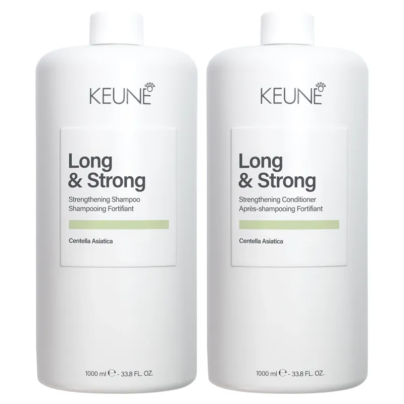 Keune Long & Strong Strengthening Shampoo & Conditioner Set 33.8 oz 2piece