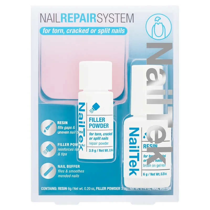 Nail Tek Nail Repair System for Torn, Cracked, or Split Nails 3piece