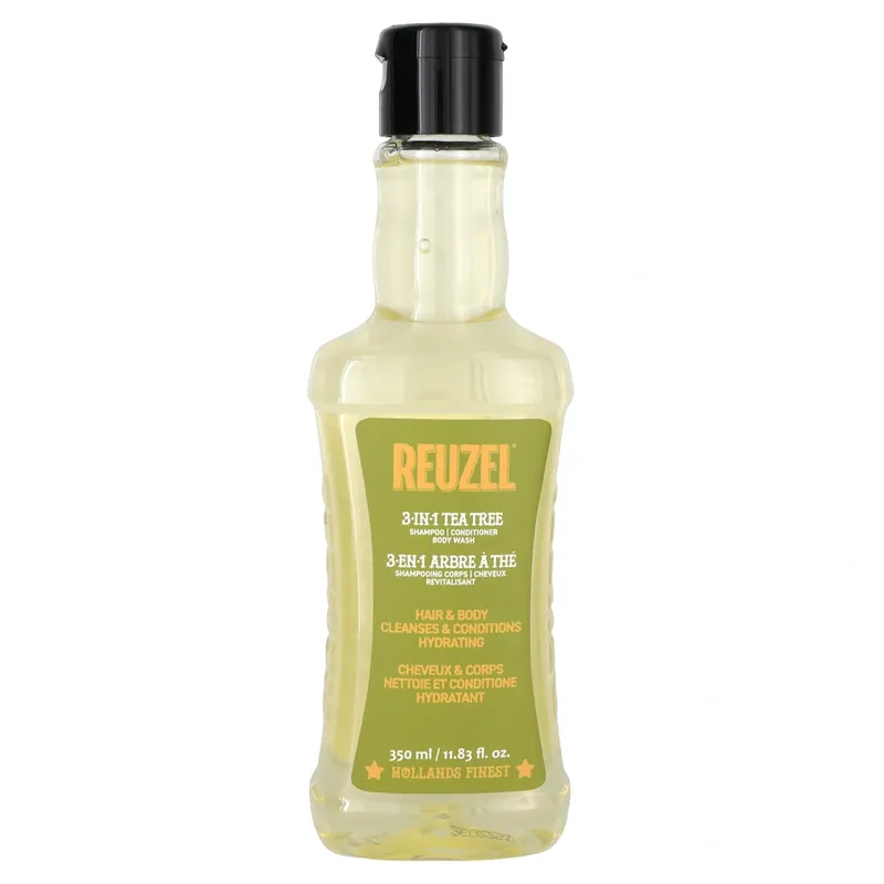 Reuzel 3-In-1 Tea Tree Shampoo