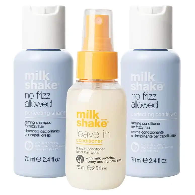 Milk_Shake No Frizz Allowed Travel Trio 3piece