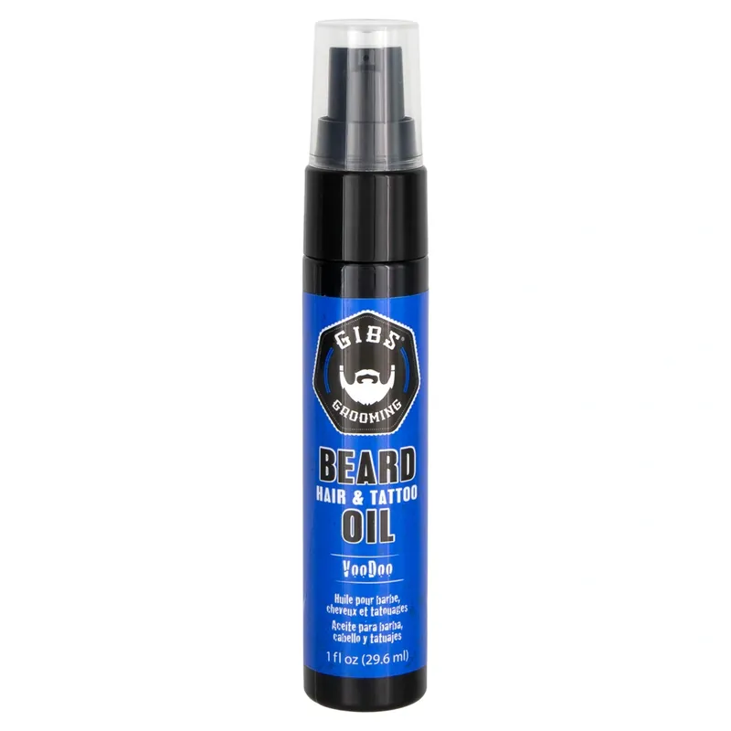 GIBS Grooming VooDoo Prince Beard, Hair & Tattoo Oil