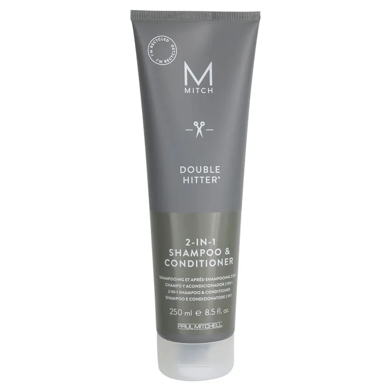 Paul Mitchell Mitch Double Hitter 2-In-1 Shampoo & Conditioner