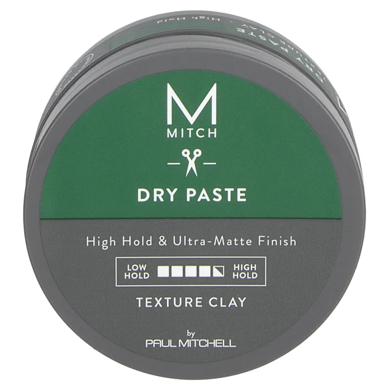Paul Mitchell Mitch - Dry Paste - High Hold & Ultra-Matte Finish Texture Clay 3oz