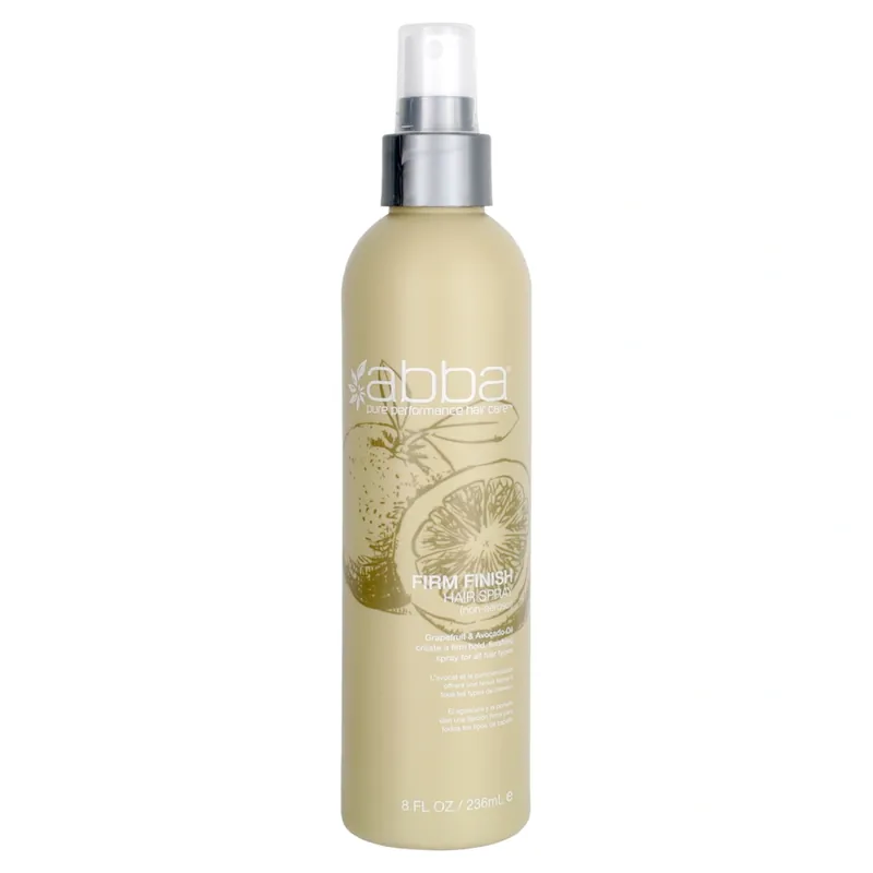 Abba Firm Finish Hair Spray (Non-Aerosol) 8oz