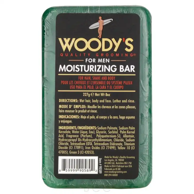Woodys Moisturizing Bar 8oz