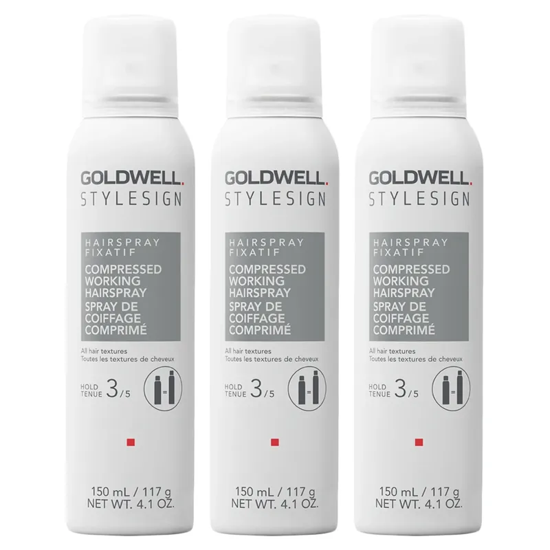 Goldwell StyleSign Hairspray 3 Compressed Working Hairspray