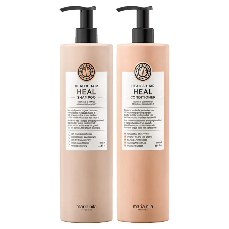 Maria Nila Head & Hair Heal Shampoo & Conditioner Set 33.8 oz 2piece