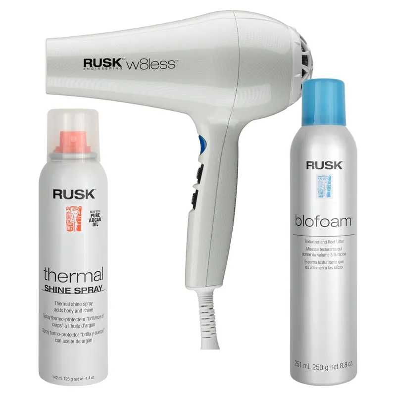 Rusk Volume & Shine Styling Set 3piece is no longer available.