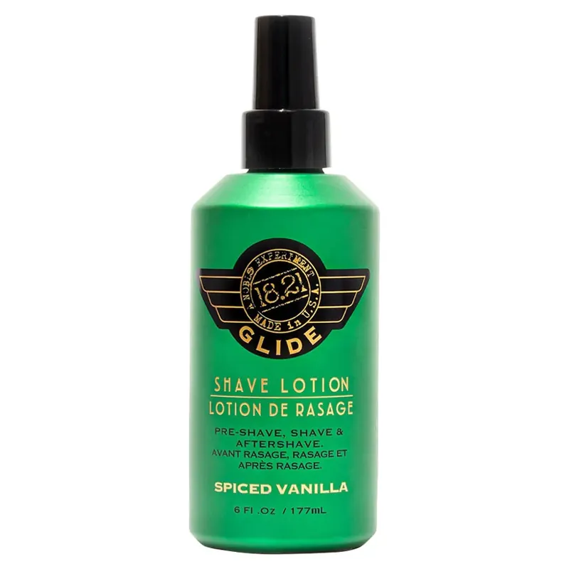 18.21 Man Made Glide Shave Lotion - Spiced Vanilla 6oz