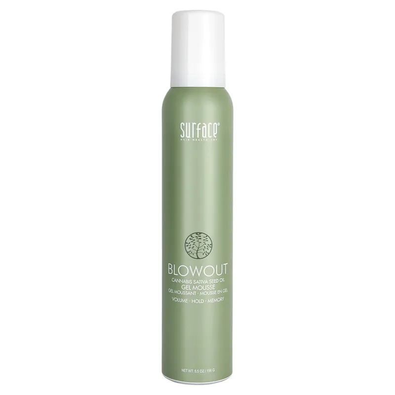 Surface Blowout Cannabis Sativa Seed Oil Gel Mousse 5.5oz