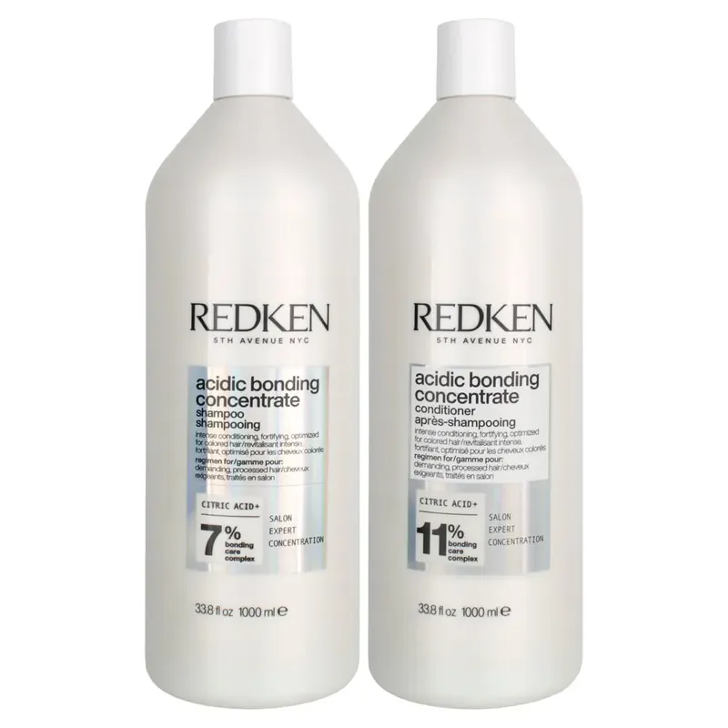Redken Acidic Bonding Concentrate Shampoo & Conditioner Duo 33.8 oz 2piece