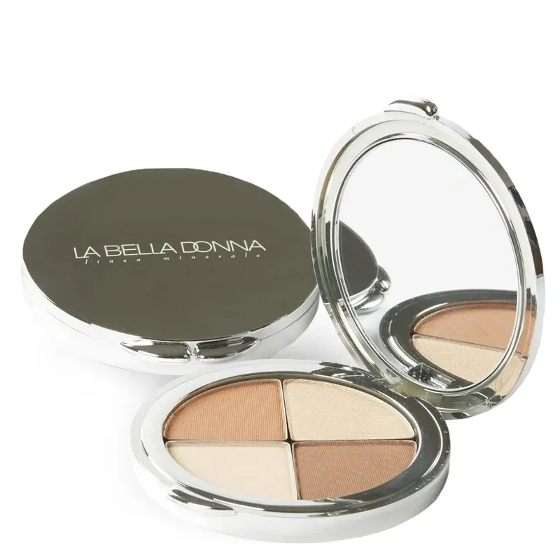 La Bella Donna Contour Compact - Sculpt, Bronze and Highlight 1piece
