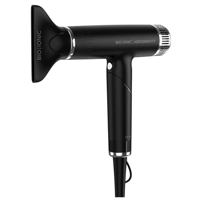 Bio Ionic AeroGravity Dryer Black 3piece