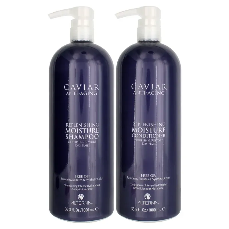 Alterna Caviar Replenishing Moisture Shampoo & Conditioner Duo 33.8 oz 2piece