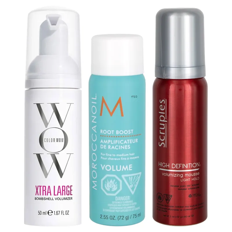 BCC Exclusive Volumizing Mousse Sampler Trio Travel Sized 3piece